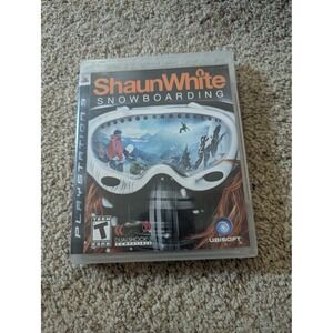 Shaun White Snowboarding Sony PlayStation 3 PS3 Game Complete CIB Ubisoft 2008